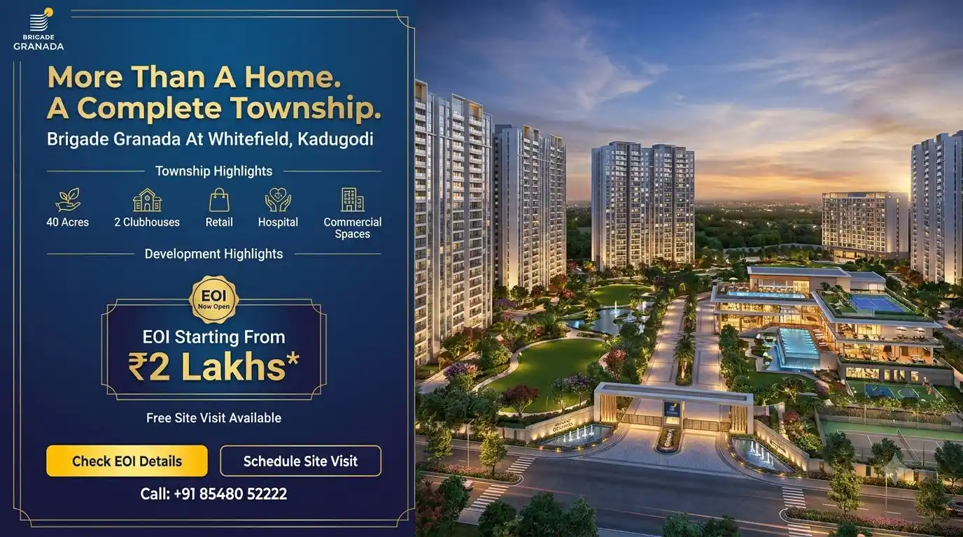 Brigade Granada Apartments At Whitefield Kadugodi
