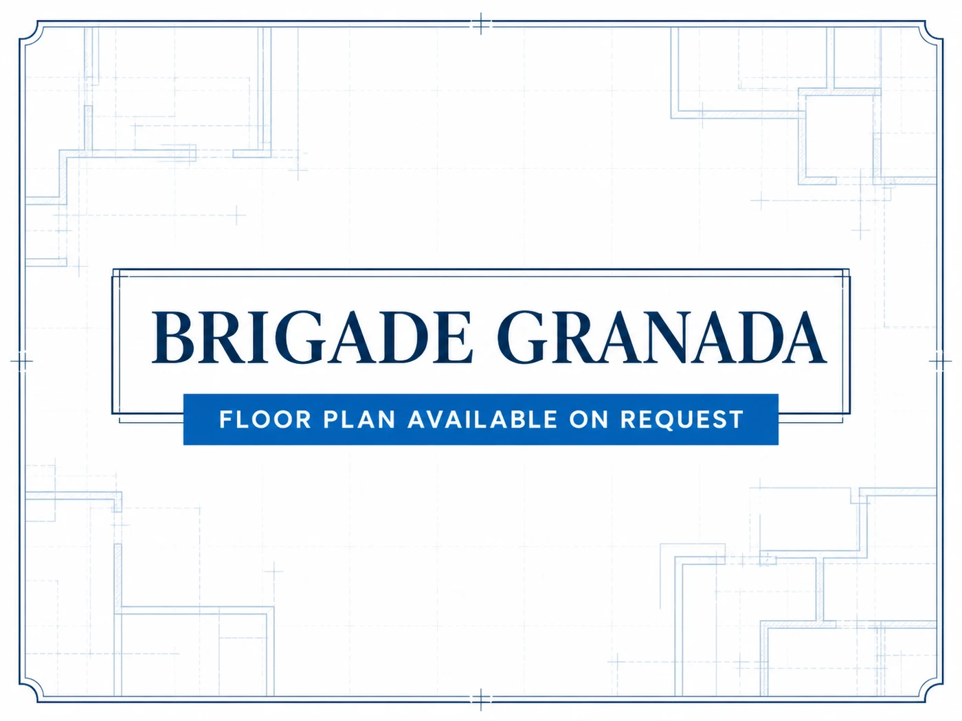 Brigade Granada 1 BHK Floor Plan 730 Sq. Ft.